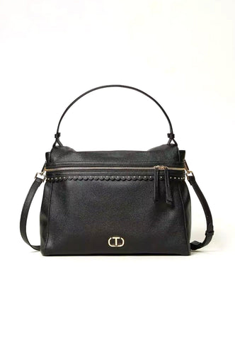 TWINSET Borsa Top Handle Nero 232TB7120 - Sandrini Calzature e Abbigliamento