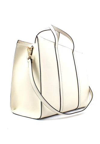 TWINSET Borsa Tote Avorio 231TB709B - Sandrini Calzature e Abbigliamento