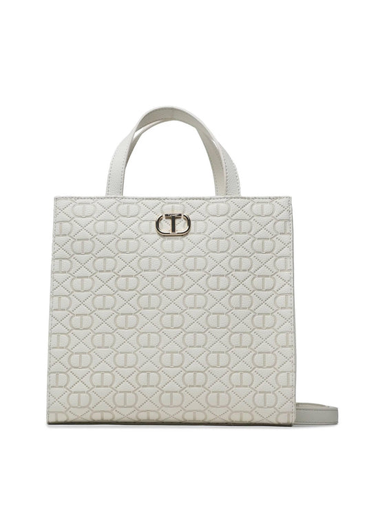 TWINSET Borsa Tote Avorio 231TB711B - Sandrini Calzature e Abbigliamento