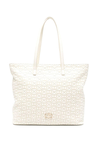 TWINSET Borsa Tote Avorio 231TB711E - Sandrini Calzature e Abbigliamento