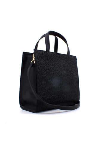 TWINSET Borsa Tote Mid Nero 231TB711B - Sandrini Calzature e Abbigliamento