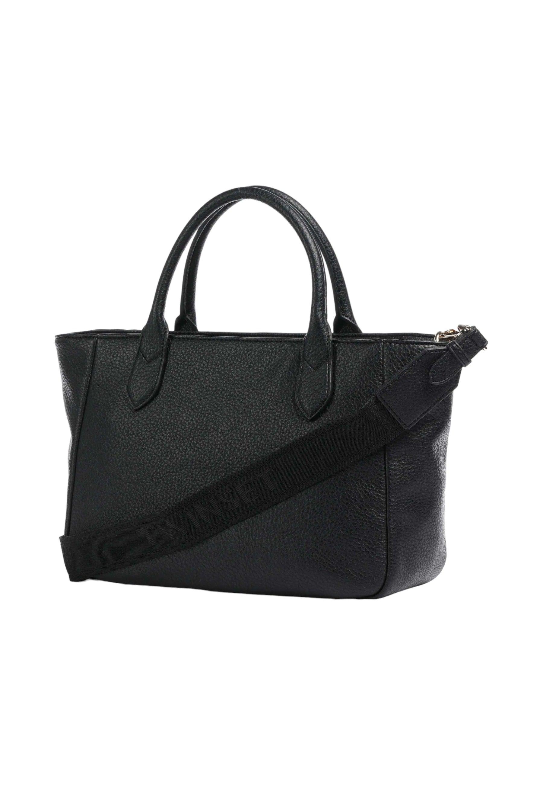 TWINSET Borsa Tote Mid Nero 232TB7212 - Sandrini Calzature e Abbigliamento