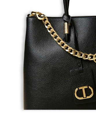 TWINSET Borsa Tote Nero 222TD8320 - Sandrini Calzature e Abbigliamento
