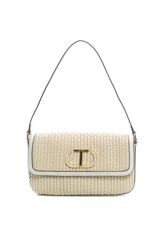 TWINSET Borsa Tracolla Avorio Beige 231TD8372 - Sandrini Calzature e Abbigliamento