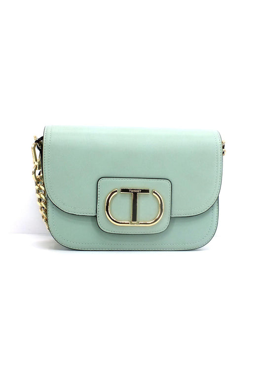 TWINSET Borsa Tracolla Azzurro Agave 231TB7250 - Sandrini Calzature e Abbigliamento