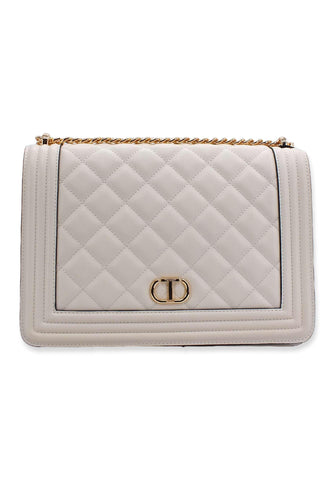 TWINSET Borsa Tracolla Bianco Neve 222TD8140 - Sandrini Calzature e Abbigliamento