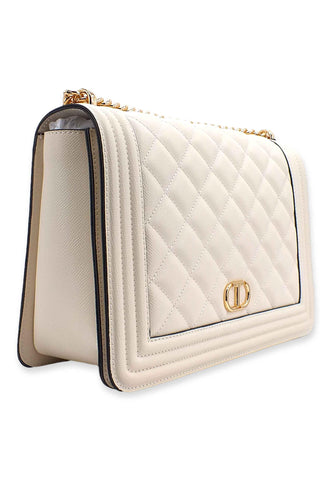 TWINSET Borsa Tracolla Bianco Neve 222TD8140 - Sandrini Calzature e Abbigliamento