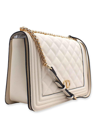 TWINSET Borsa Tracolla Bianco Neve 222TD8140 - Sandrini Calzature e Abbigliamento