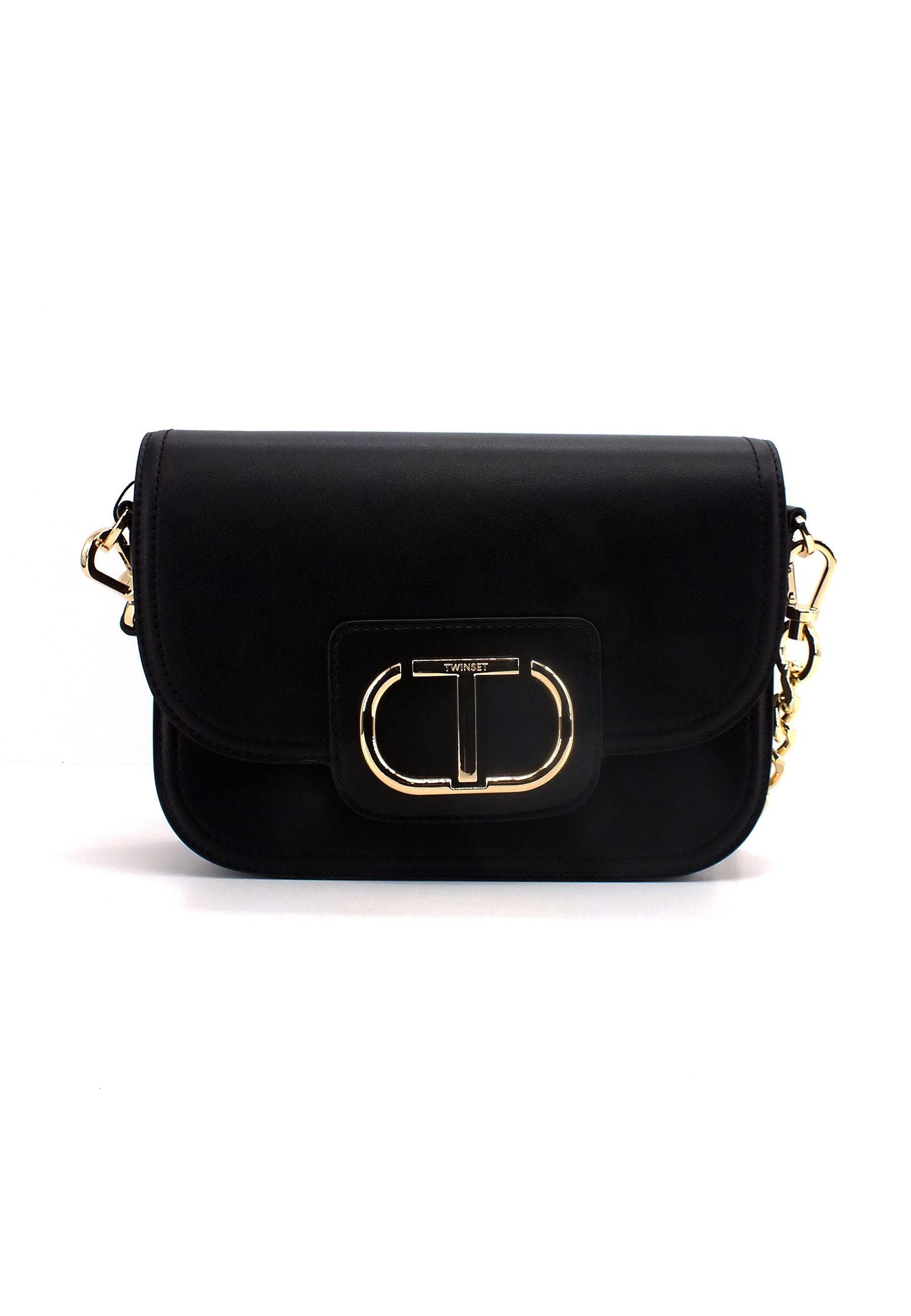 TWINSET Borsa Tracolla Black 231TB7250 - Sandrini Calzature e Abbigliamento