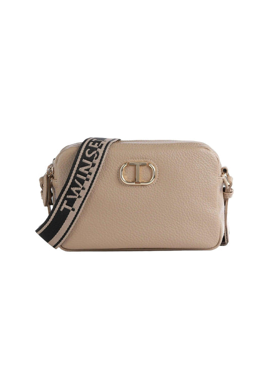 TWINSET Borsa Tracolla Camera Bag Light Taupe 232TB7240 - Sandrini Calzature e Abbigliamento