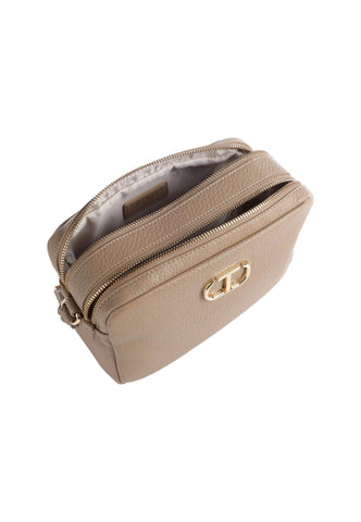 TWINSET Borsa Tracolla Camera Bag Light Taupe 232TB7240 - Sandrini Calzature e Abbigliamento