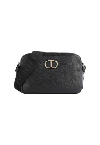 TWINSET Borsa Tracolla Camera Bag Nero 232TB7240 - Sandrini Calzature e Abbigliamento