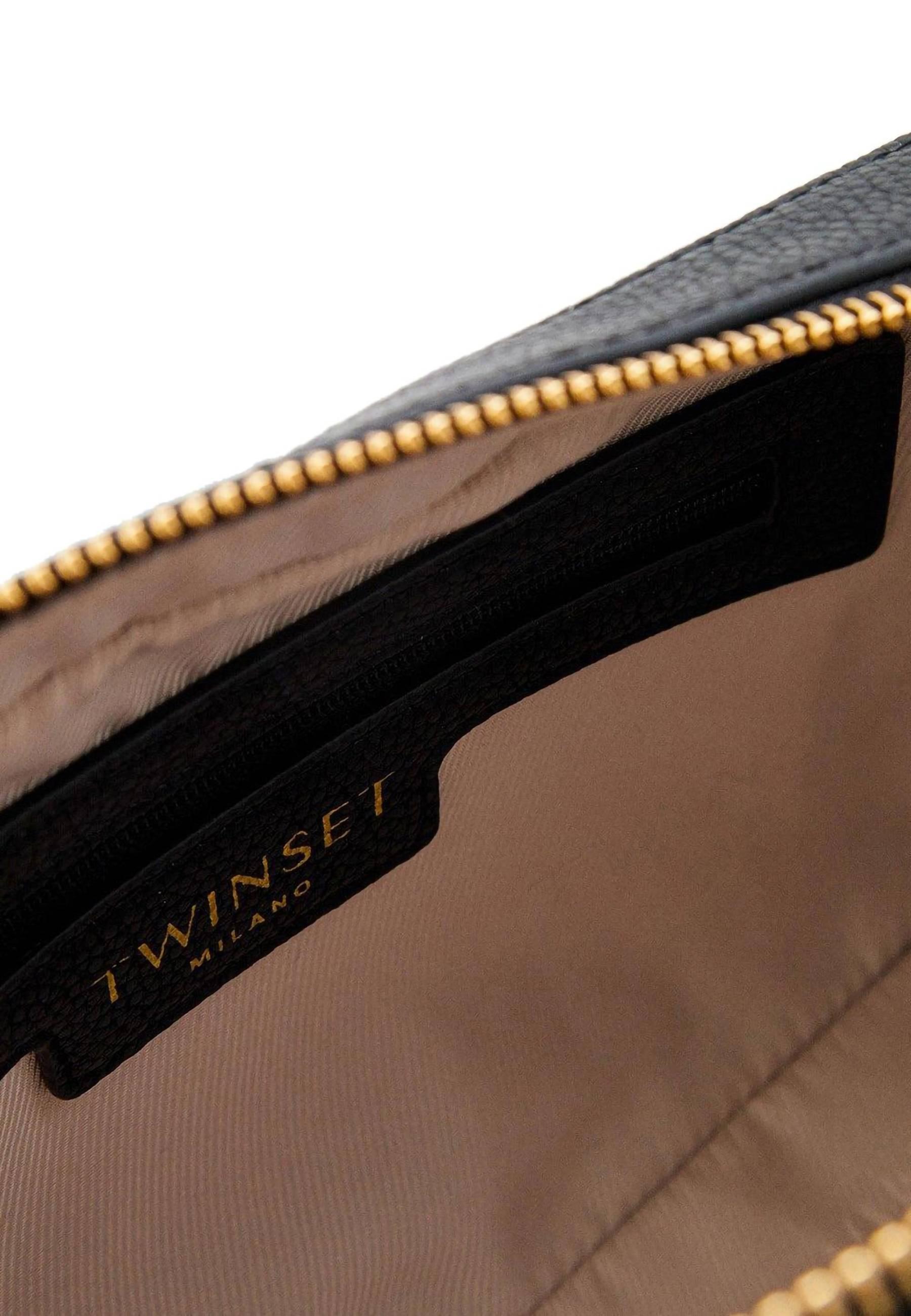 TWINSET Borsa Tracolla Crossbody Nero 231TB709D - Sandrini Calzature e Abbigliamento