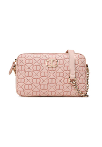 TWINSET Borsa Tracolla Crossbody Pink Mousse 231TB711C - Sandrini Calzature e Abbigliamento