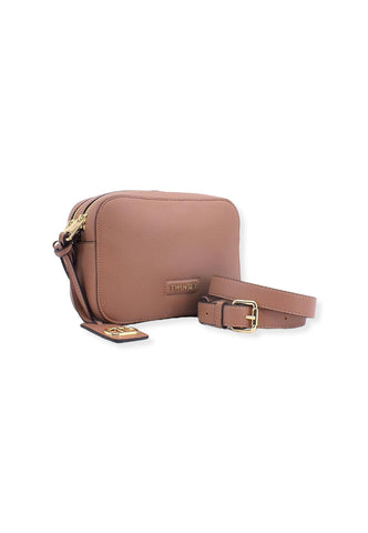 TWINSET Borsa Tracolla Double Zip Rosa Duna 222TD8321 - Sandrini Calzature e Abbigliamento