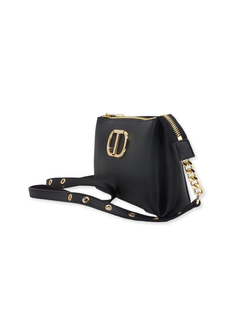 TWINSET Borsa Tracolla Logo Nero 222TD8226 - Sandrini Calzature e Abbigliamento