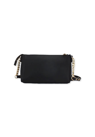 TWINSET Borsa Tracolla Logo Nero 222TD8226 - Sandrini Calzature e Abbigliamento