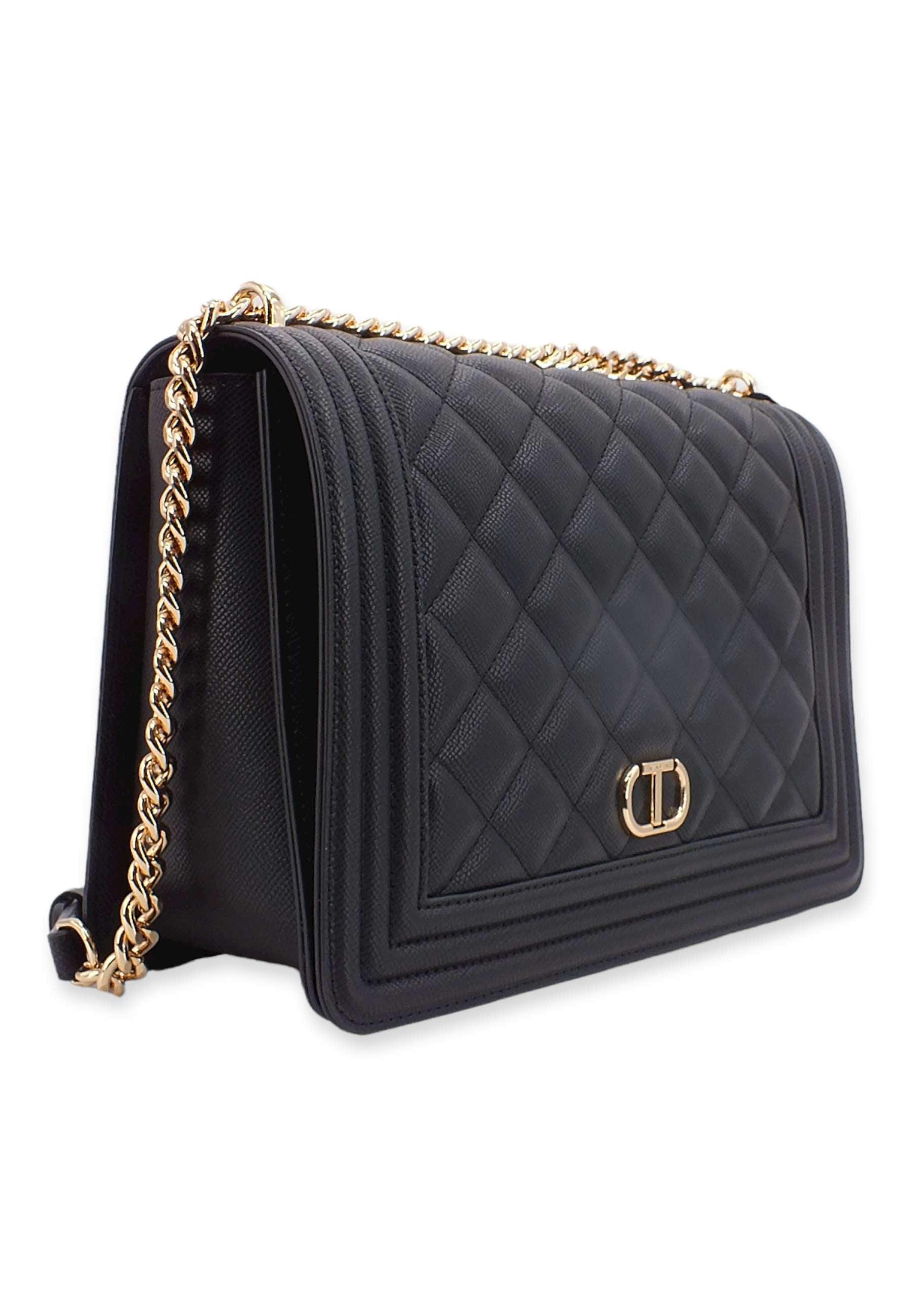 TWINSET Borsa Tracolla Nero 222TD8140 - Sandrini Calzature e Abbigliamento