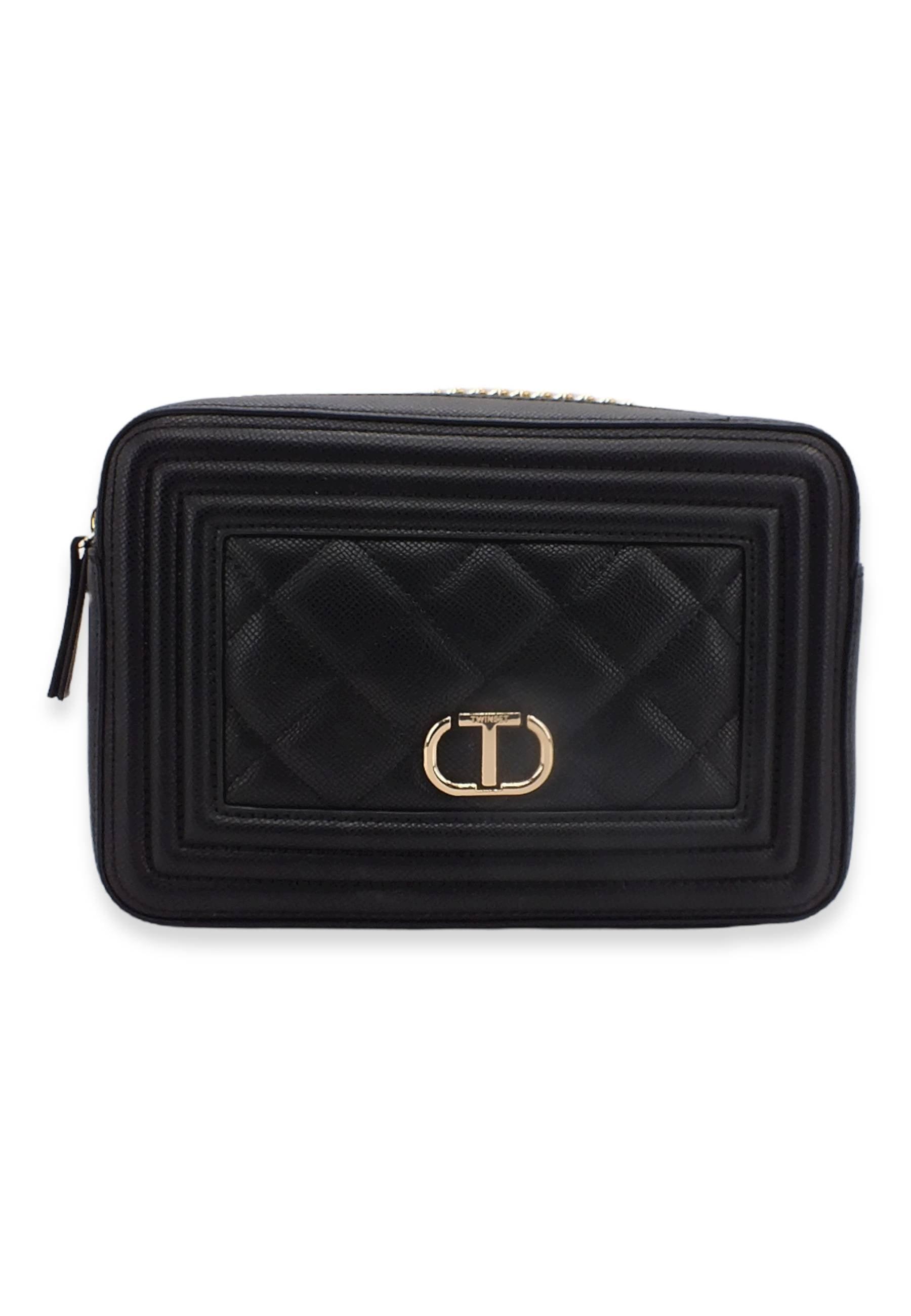 TWINSET Borsa Tracolla Nero 222TD8142 - Sandrini Calzature e Abbigliamento
