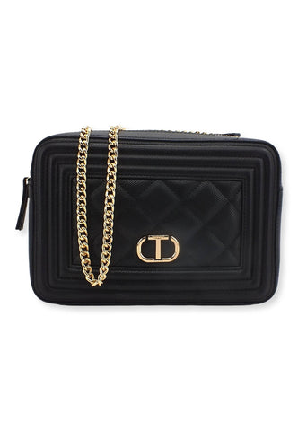 TWINSET Borsa Tracolla Nero 222TD8142 - Sandrini Calzature e Abbigliamento