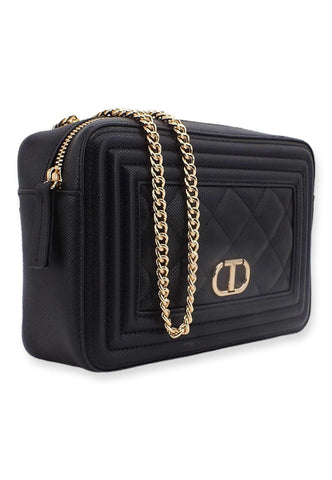 TWINSET Borsa Tracolla Nero 222TD8142 - Sandrini Calzature e Abbigliamento