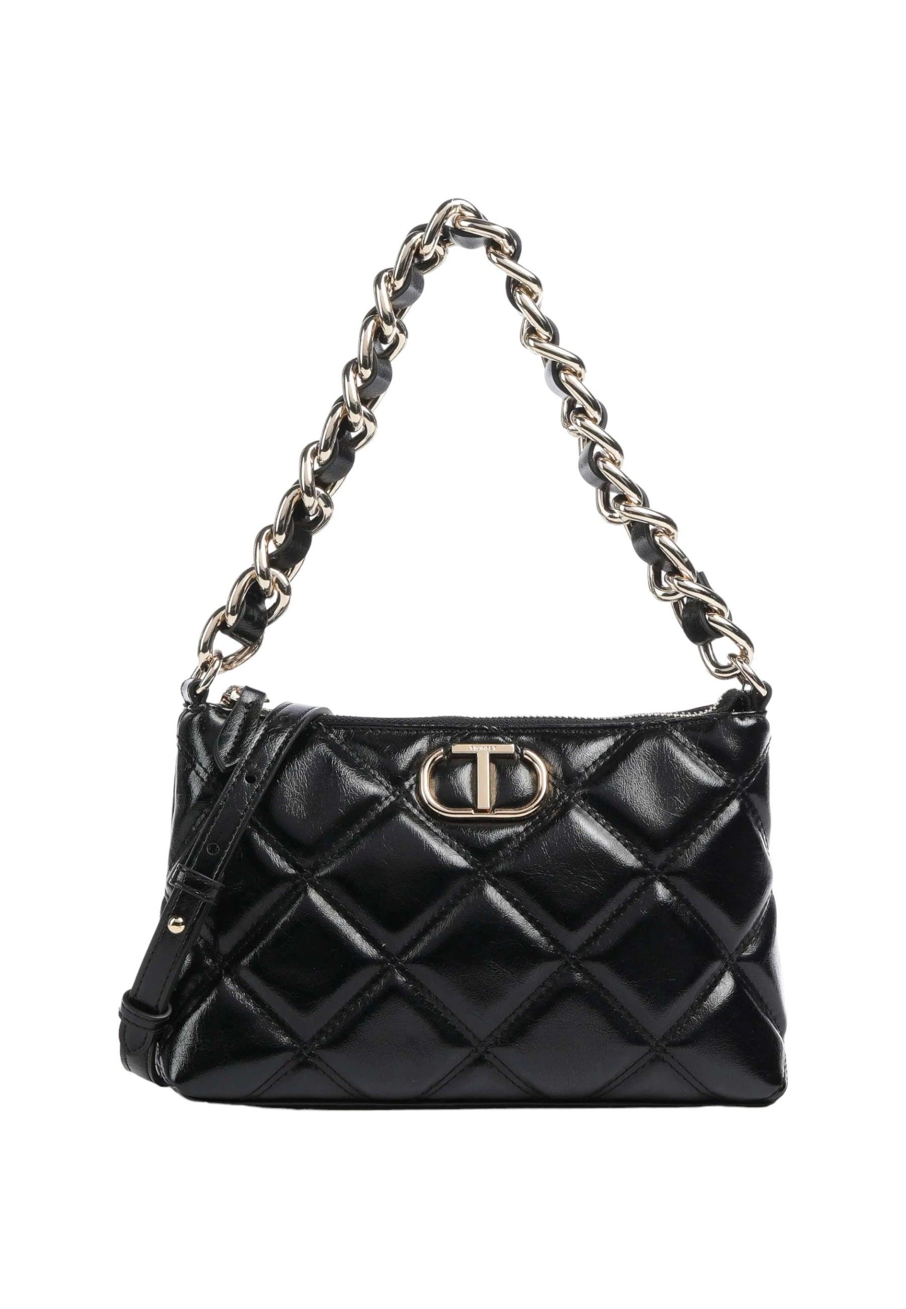 TWINSET Borsa Tracolla Nero 232TB7155 - Sandrini Calzature e Abbigliamento
