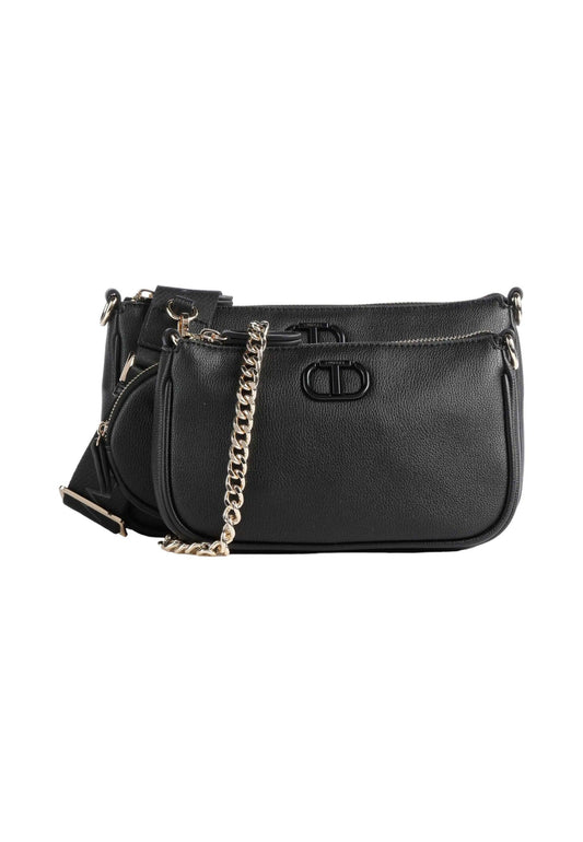 TWINSET Borsa Tracolla Nero 232TB7321 - Sandrini Calzature e Abbigliamento