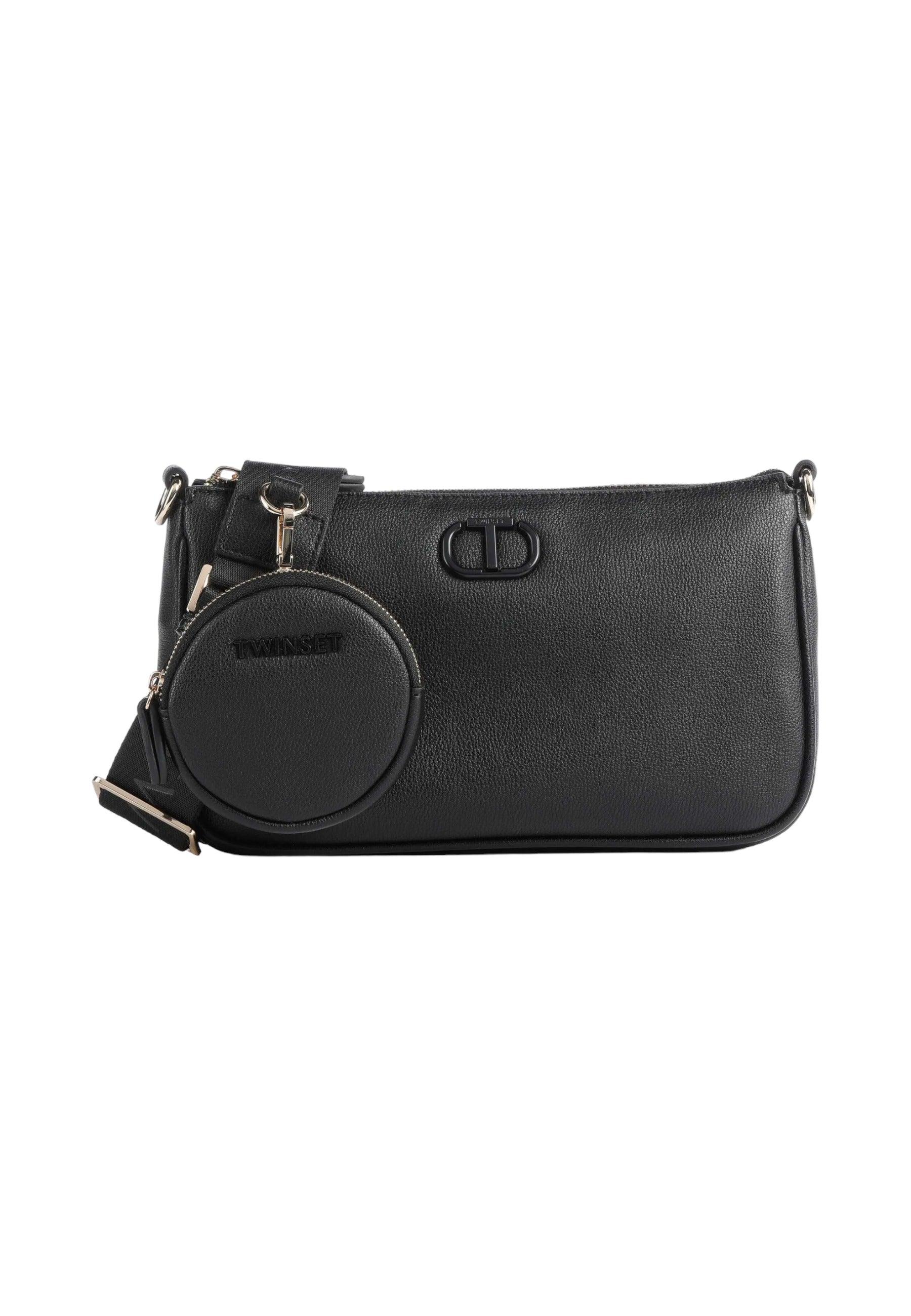 TWINSET Borsa Tracolla Nero 232TB7321 - Sandrini Calzature e Abbigliamento