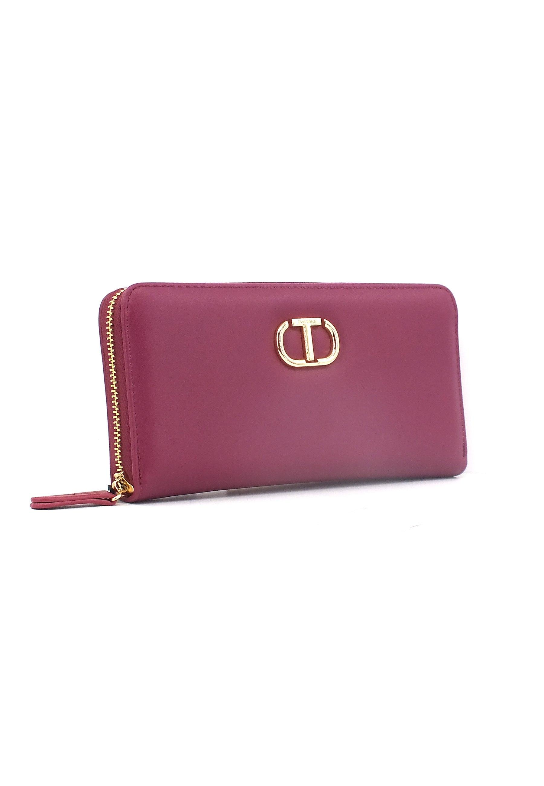 Scopri TWINSET Portafoglio Donna Raspberry 232TB7077 al miglior