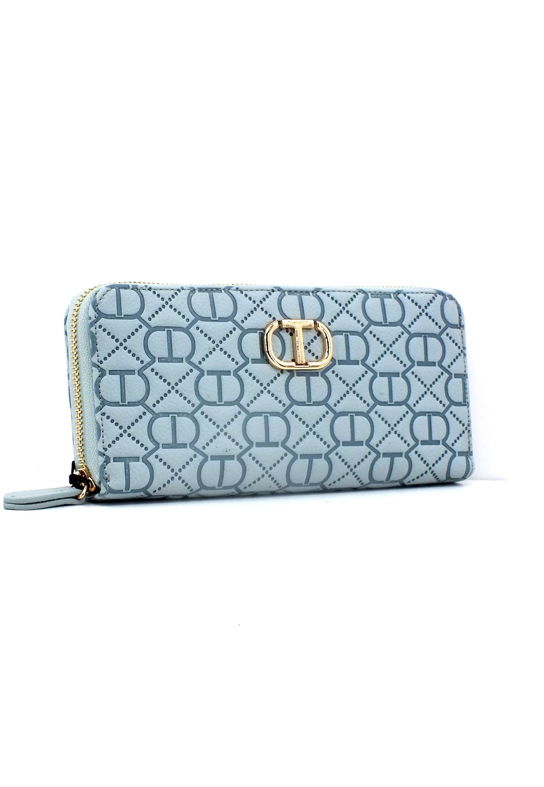 TWINSET Portafoglio Zip Donna Agave 231TB711G - Sandrini Calzature e Abbigliamento