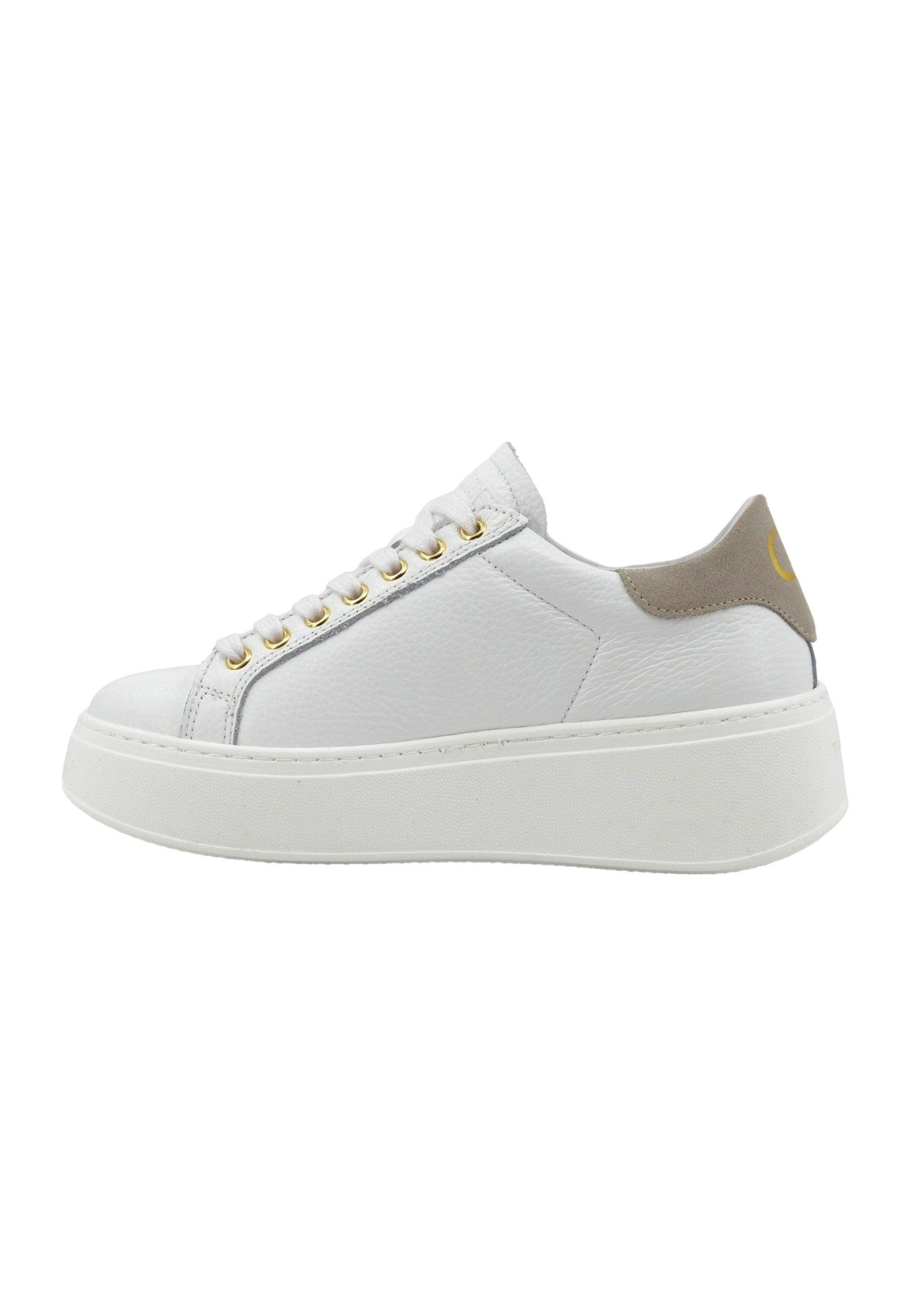 TWINSET Sneaker Donna Bianco Ottico Par 241TCT094 - Sandrini Calzature e Abbigliamento