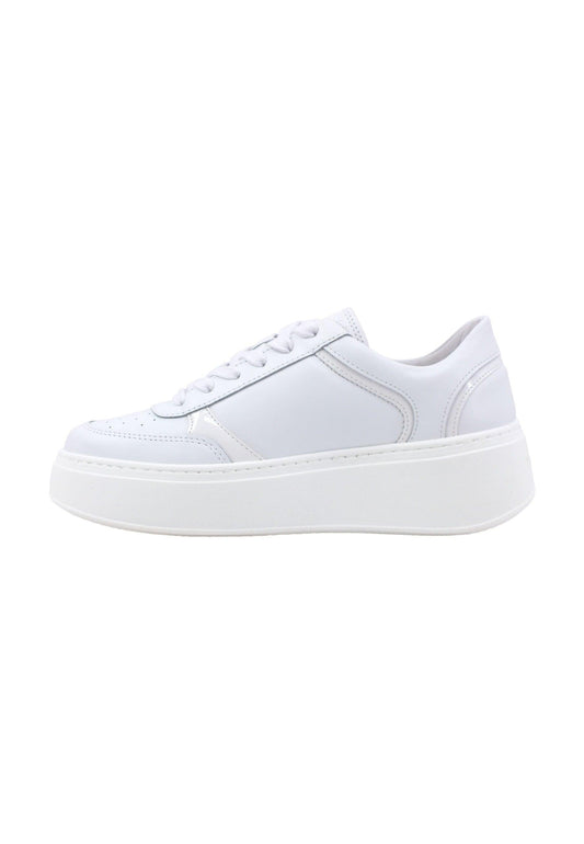 TWINSET Sneaker Platform Donna Ottico Bianco 232TCT180 - Sandrini Calzature e Abbigliamento