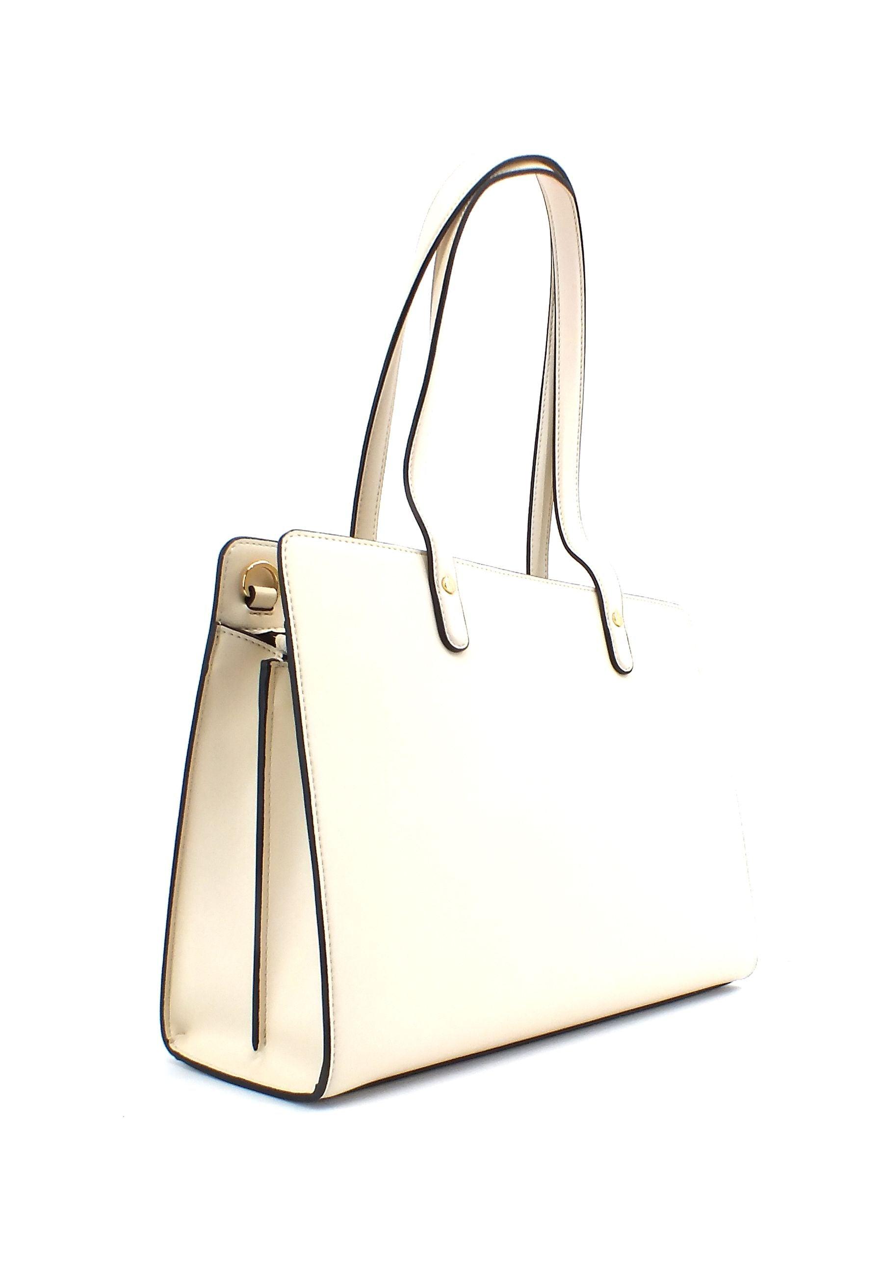 TWINSET Top Handle Borsa Avorio 231TB7252 - Sandrini Calzature e Abbigliamento