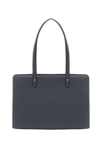 TWINSET Top Handle Borsa Rigida Blue Grey 232TB7070 - Sandrini Calzature e Abbigliamento