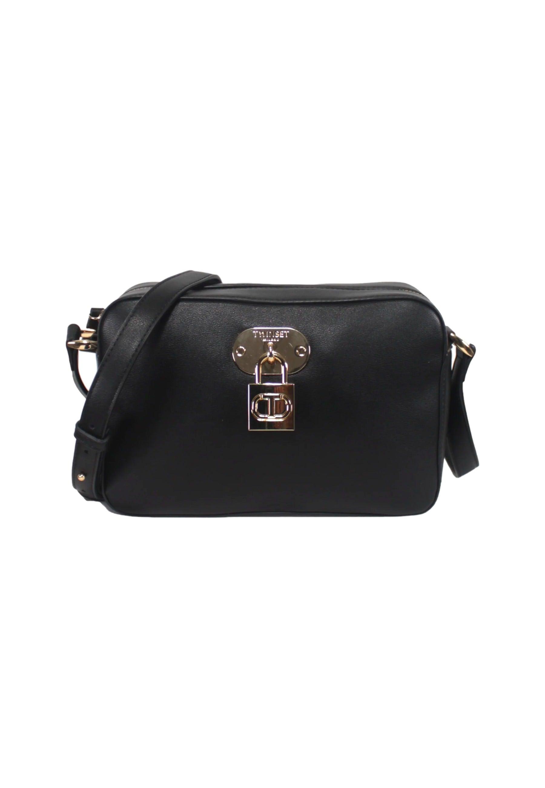 TWINSET Tracolla Camera Bag Nero 232TD8132 - Sandrini Calzature e Abbigliamento