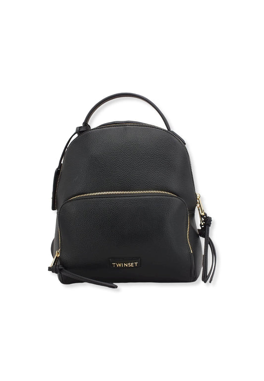 TWINSET Zaino Backpack Nero 222TD8323 - Sandrini Calzature e Abbigliamento