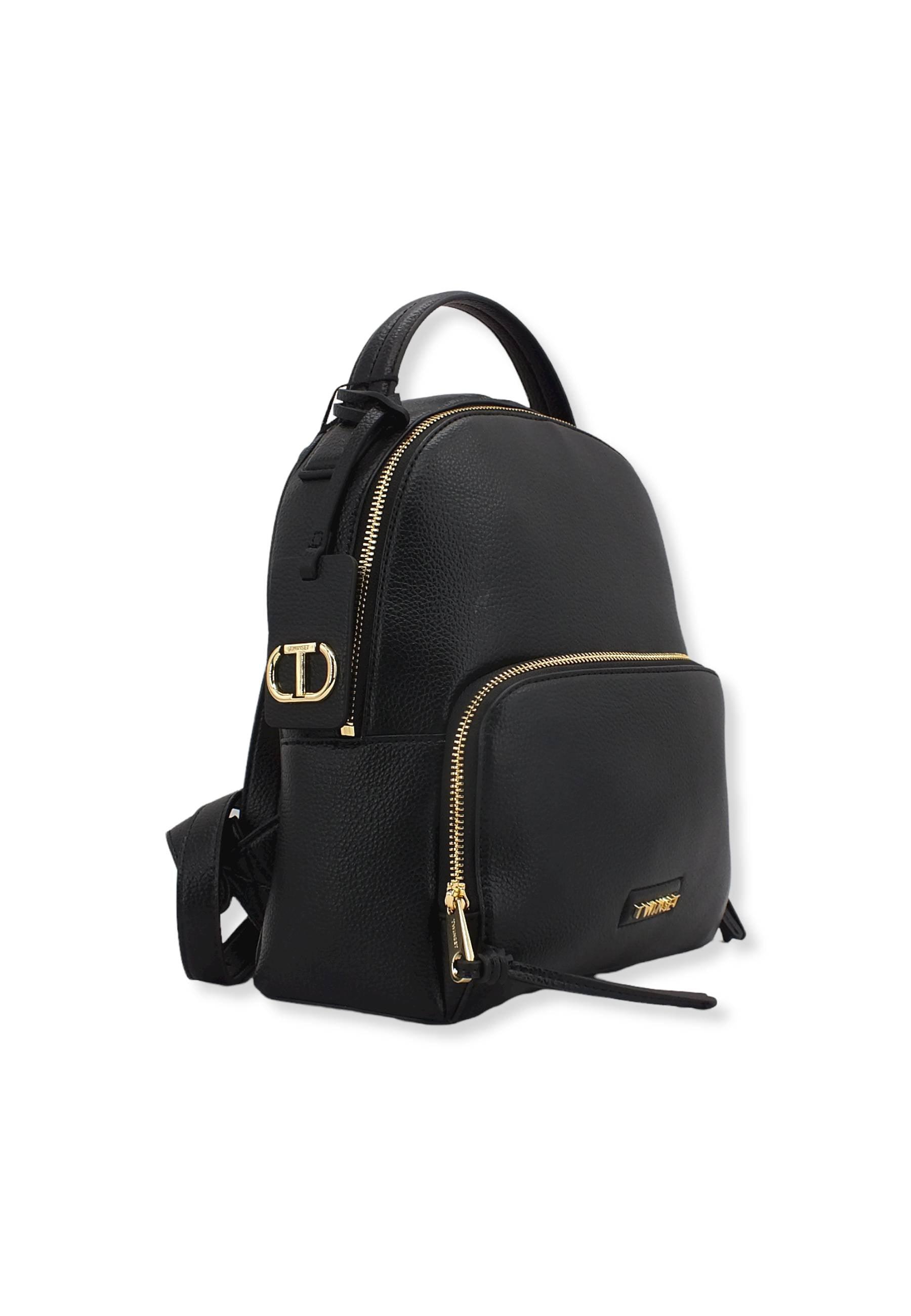 TWINSET Zaino Backpack Nero 222TD8323 - Sandrini Calzature e Abbigliamento