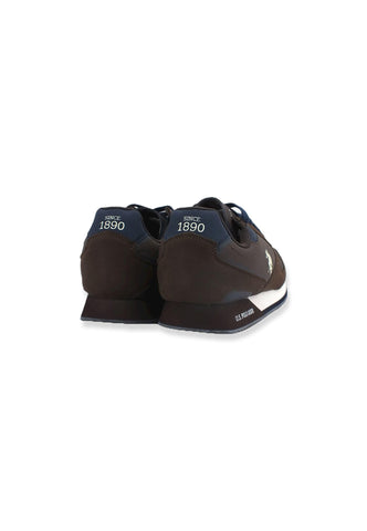 U.S. POLO ASS. Sneaker Running Uomo Dark Brown NOBIL003B - Sandrini Calzature e Abbigliamento