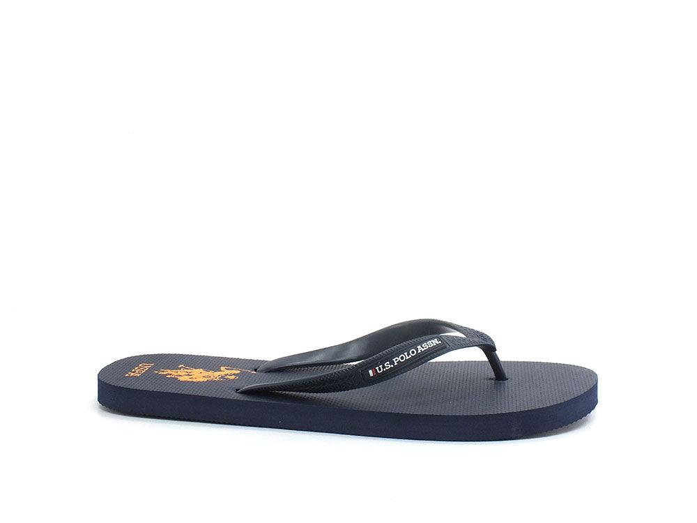 U.S. POLO ASSN. Ciabatta Infradito Gomma Blu Scuro - Sandrini Calzature e Abbigliamento