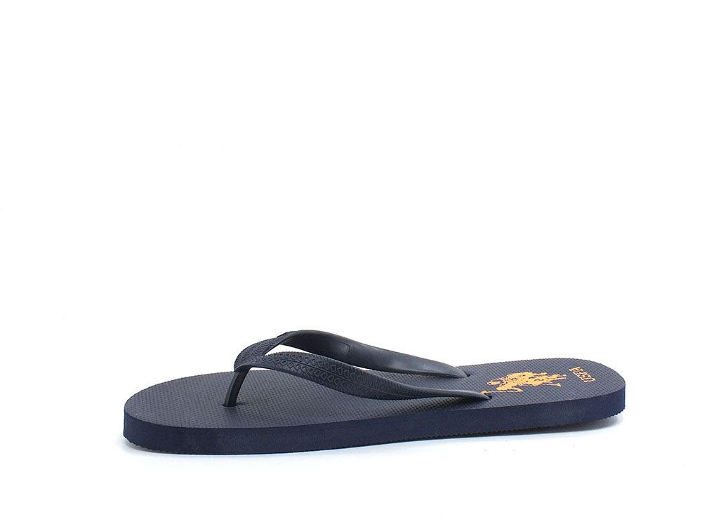 U.S. POLO ASSN. Ciabatta Infradito Gomma Blu Scuro - Sandrini Calzature e Abbigliamento