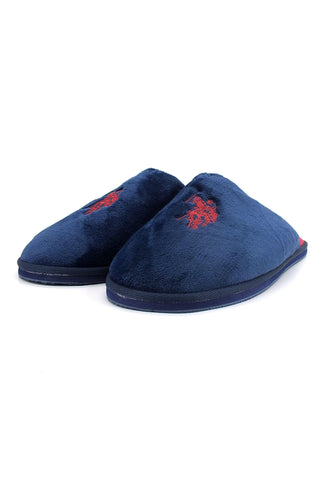 U.S. POLO ASSN. Ciabatta Warm Uomo Dark Blue DAILY001 - Sandrini Calzature e Abbigliamento