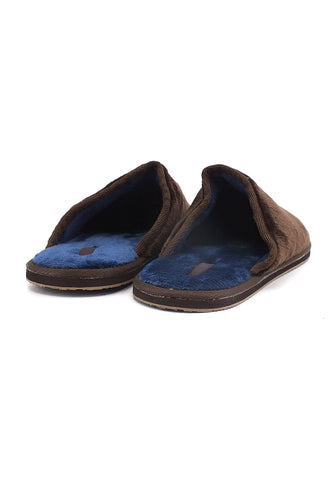 U.S. POLO ASSN. Ciabatta Warm Uomo Dark Brown DAILY001 - Sandrini Calzature e Abbigliamento