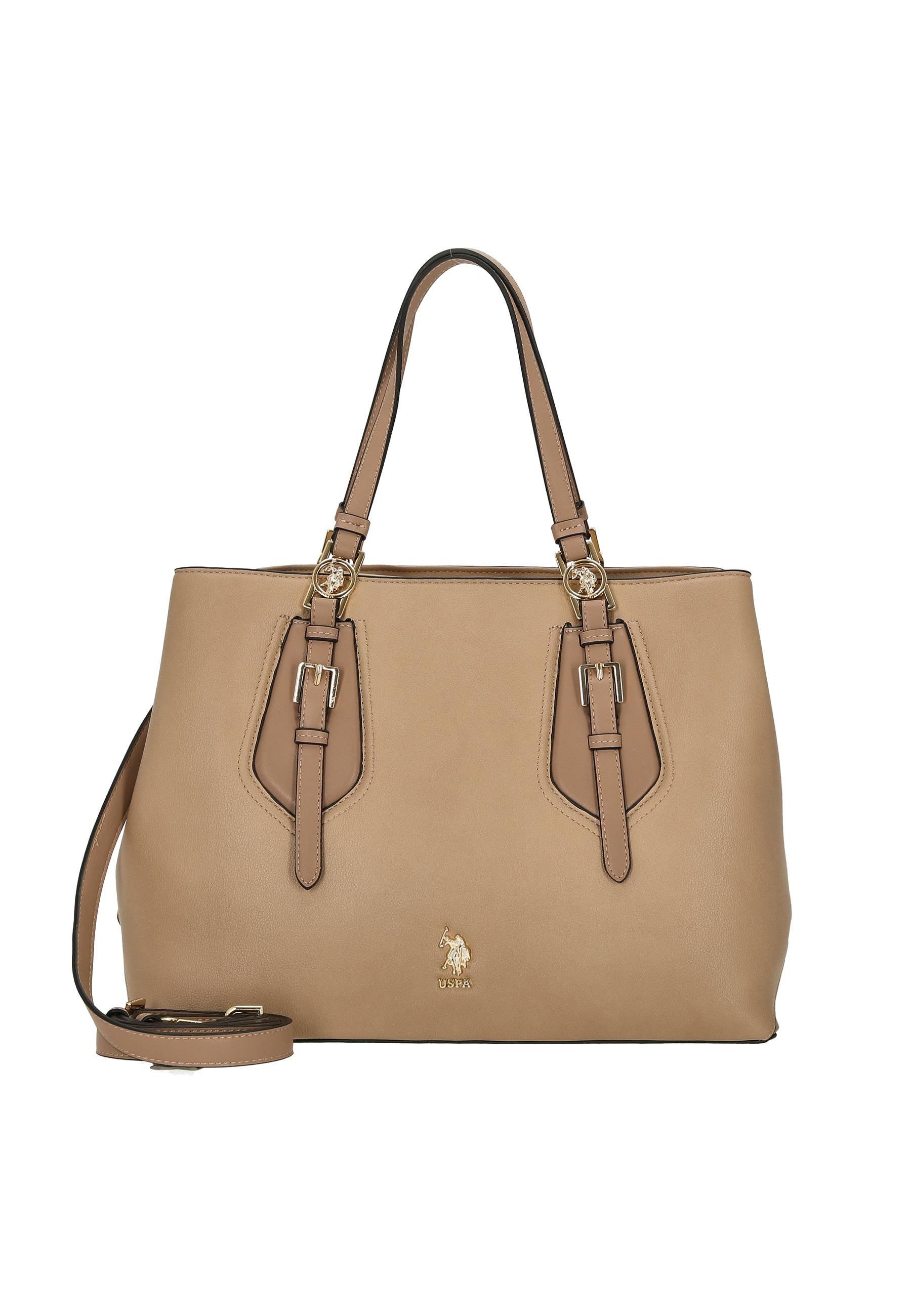 U.S. POLO ASSN. Forest Double Borsa Beige BEUTU5721WIP502 - Sandrini Calzature e Abbigliamento