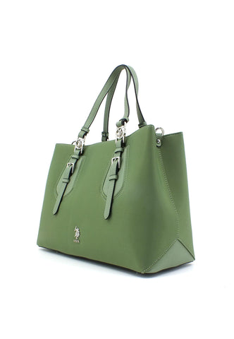 U.S. POLO ASSN. Forest Double Borsa Green BEUTU5724WIP700 - Sandrini Calzature e Abbigliamento