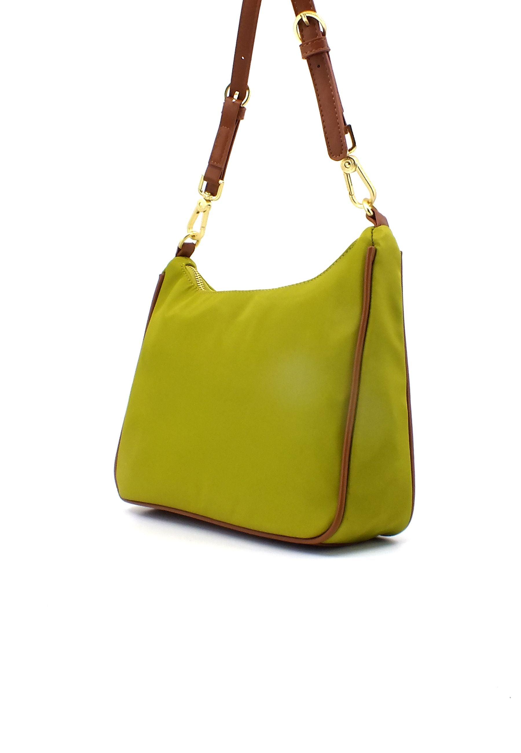 U.S. POLO ASSN. Houston Borsa Hobo Green Tan BEUHU6052WIPG607 - Sandrini Calzature e Abbigliamento
