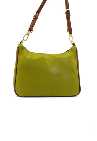 U.S. POLO ASSN. Houston Borsa Hobo Green Tan BEUHU6052WIPG607 - Sandrini Calzature e Abbigliamento