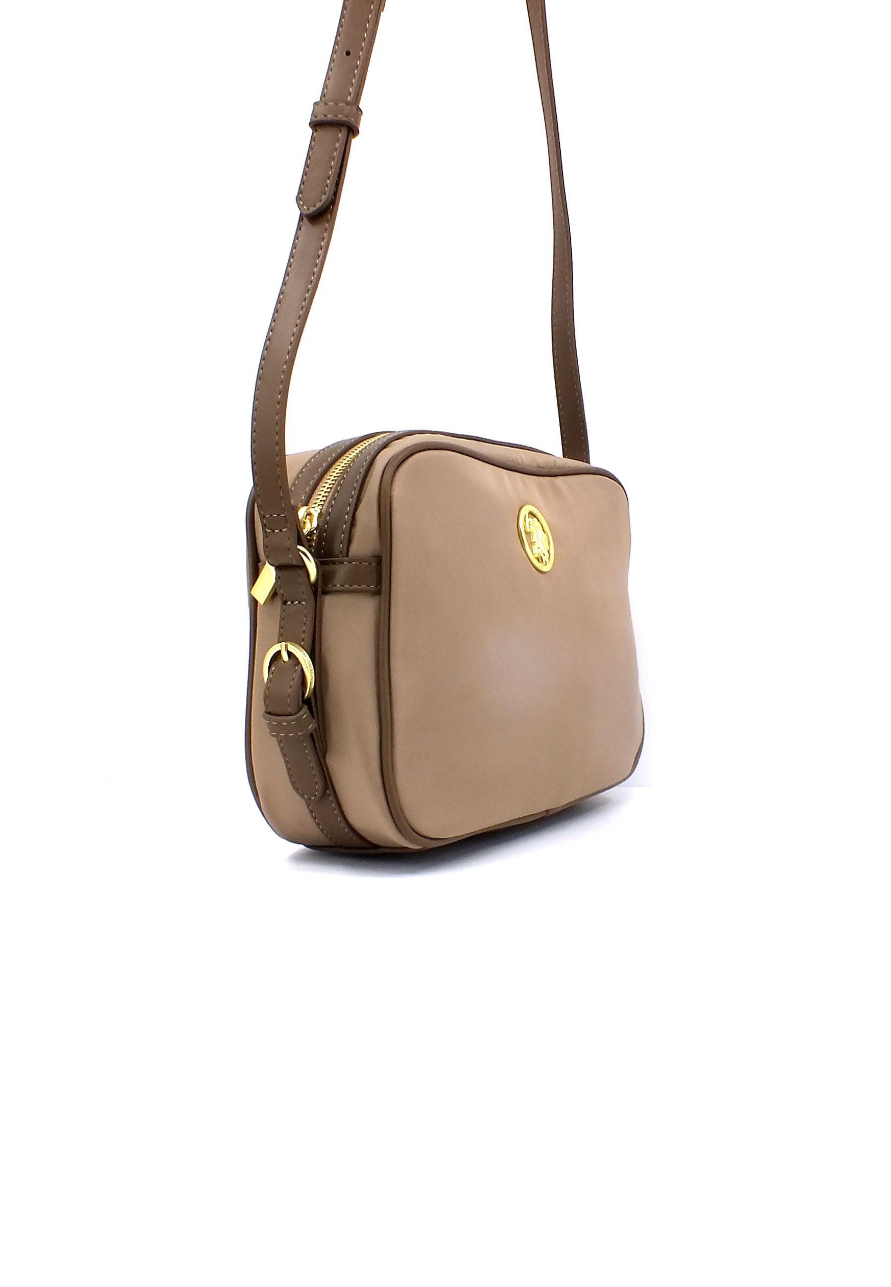 U.S. POLO ASSN. Houston Tracolla Crossbody Light Taupe BIUHU6054WIP547 - Sandrini Calzature e Abbigliamento