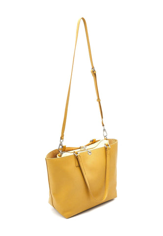 U.S. POLO ASSN. Malibu Borsa Shopping Con Pochette Mustard BEUM15736WVG302 - Sandrini Calzature e Abbigliamento