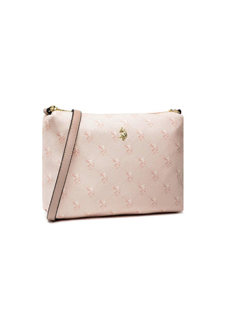 U.S. POLO ASSN. Malibu Borsa Shopping Con Pochette Pink Gold BEUM15736WVG499 - Sandrini Calzature e Abbigliamento