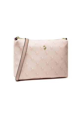U.S. POLO ASSN. Malibu Borsa Shopping Con Pochette Pink Gold BEUM15737WVG499 - Sandrini Calzature e Abbigliamento